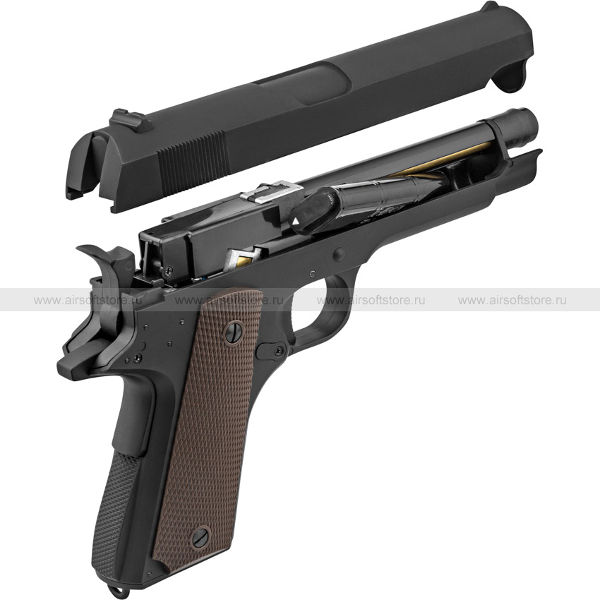 Модель пистолета (Cyma) CM123 CLT M1911A1 электр. - Страйкбольный магазин  Airsoft Store
