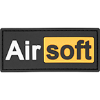 Патч "Airsoft", ПВХ, 8.9 x 3.9 см
