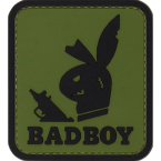 Патч "Bad Boy", ПВХ, олива, 6.8 x 7.6 см