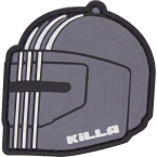 Патч "Killa", ПВХ, серый, 6.4 x 6.6 см