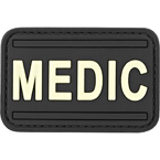 Патч "Medic", ПВХ, черный, 6.9 x 4.5 см