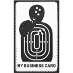 Патч "My business card", ПВХ, 5.4 x 8.5 см