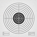 Мишень 14 x 14 см (50 штук)