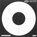 Мишень (Gletcher), 17 x 17 см, инверсная