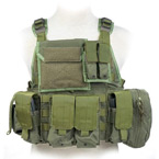 Жилет Pantac Strike Plate с подсумками (Olive, Medium)