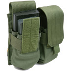 Подсумок для магазинов M4/M16 Pantac Double Mag Pouch (Olive)
