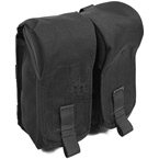 Подсумок для магазинов АК Pantac Double Mag Pouch (Black)