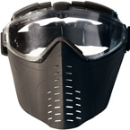 Тактические очки-маска с вентилятором Battleaxe (Black)