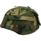 Универсальный чехол для каски с карманом (Woodland)