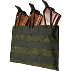 Подсумок под 3 магазина М/АК серии, резинка (WARTECH) (Цифра РФ)