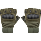 Перчатки страйкбольные Tactical Gloves беспалые (Olive)