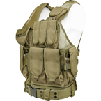 Тактический боевой жилет (Tan)