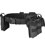 Тактический пояс MOLLE ПТ-2 с подсумками (Black)