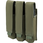 Подсумок для магазинов MP5/Витязь (тройной) (Ars Arma) (Olive)