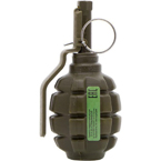 Граната учебная Ф-1 с шарами (с активной чекой) (PyroFX)