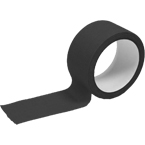 Скотч из ткани, 5см х 10м (Black)