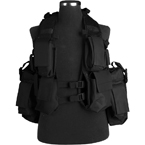 Тактический жилет Mil-Tec, 12 карманов (Black)