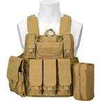 Разгрузочный жилет CIRAS с подсумками (Tan)