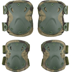 Наколенники и налокотники X-TAK (Green Camo)