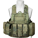 Разгрузочный жилет CIRAS с подсумками (Green Camo)