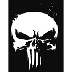 Трафарет для покраски магазинов "Punisher" (Airsoft Store)