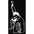 Трафарет для покраски магазинов "Фредди Меркьюри" (Airsoft Store)