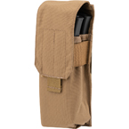 Подсумок с клапаном для АК (одинарный) (Ars Arma) (Coyote Brown)