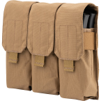 Подсумок с клапаном для АК (тройной) (Ars Arma) (Coyote Brown)