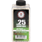 Шары-трассеры G&G 0,25 (зеленые) (2700 шт.)