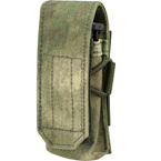 Подсумок под пистолетный магазин (с клапаном) MP-111 (WARTECH) (Мох)