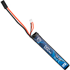 Аккумулятор 7.4V 1300mAh 20C AK-type (LiPo) (BlueMAX) (Mini Tamiya)