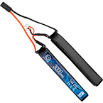 Аккумулятор 7.4V 3000mAh 20C CQB (LiPo) (BlueMAX) (Mini Tamiya)