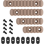 Набор планок RIS для M-LOK (Tan)