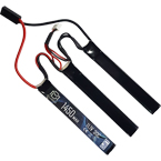 Аккумулятор 11.1V 1450mAh 30C CQB (LiPo) (BlueMAX) (Mini Tamiya)