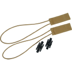 Резинки для крепления очков на шлеме (FMA) (Dark Earth)