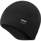 Шапка с увеличенной зоной ушей, флис (Stich Profi) (Black)