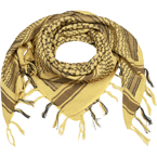 Шарф-арафатка (куфия) (Tan-Black)