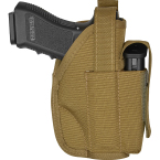 Кобура открытая для ПЯ и Глок, с карманом (Viking Gear) (Coyote)