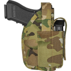 Кобура открытая для ПЯ и Глок, с карманом (Viking Gear) (Multicam)