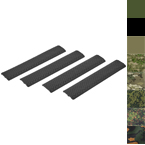 Резиновые накладки на KeyMod-цевье, 4 шт, A-Type (Big Dragon) (BD4150)