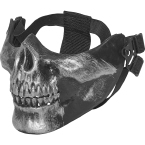 Защитная маска "Череп" G3 (Black-Silver)