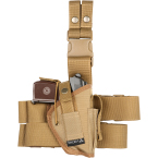 Кобура набедренная под ПМ/ПММ, с карманом (Viking Gear) (Coyote)