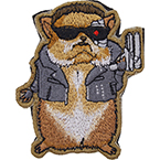 Патч "Хомяк Т-800", 7 x 8.6 см