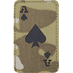 Патч "Туз пик", кордура, 5 x 8 см (Call Sign Patch) (Multicam)
