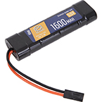 Аккумулятор 9.6V 1600mAh Mini-type (Ni-Mh) (BlueMAX) (Mini Tamiya)