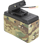 Магазин электрический (BullGear) для M249 2700ш (со вставкой) (Multicam)