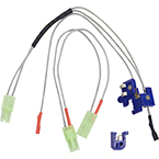 Проводка для гирбокса 2 версии, в приклад, посеребренная (Element) (PW 0204)