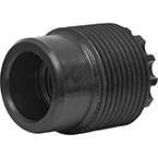 Переходник с 14 мм CCW на 24 мм CW резьбу с пазами под фиксатор (Дайс)