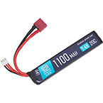 Аккумулятор 7.4V 1100mAh 20C AK-type (LiPo) (BlueMAX) (Т-коннектор)