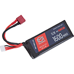 Аккумулятор 11.1V 1600mAh 40C Mini-type (LiPo) (BlueMAX) (Т-коннектор)